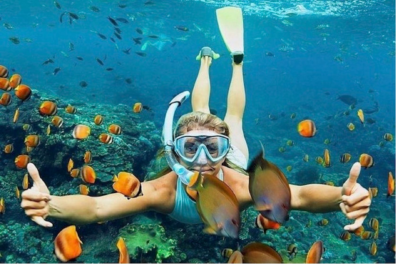 East Bali: Snorkeling, Canyoning and Waterfall Day Trip